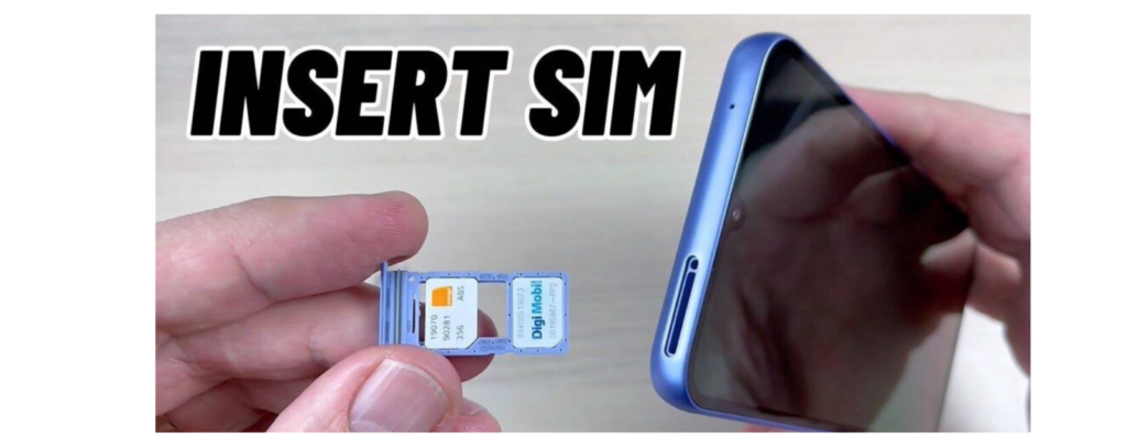 How can I use the sim slot ?