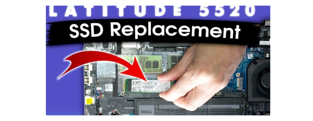 Replacement of the SSD.