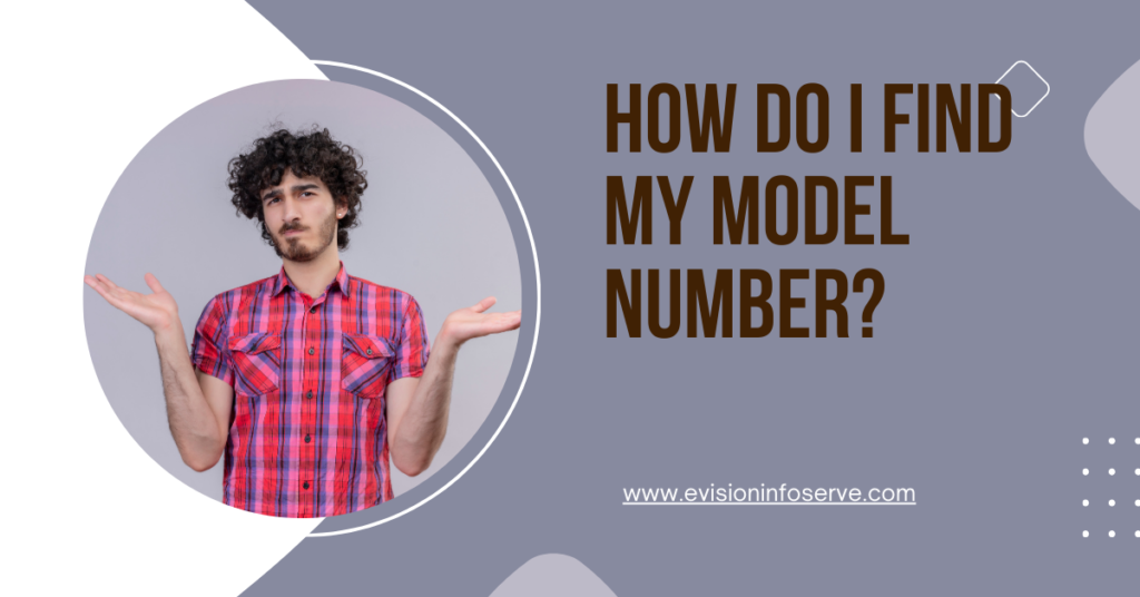 How do I find my model number?